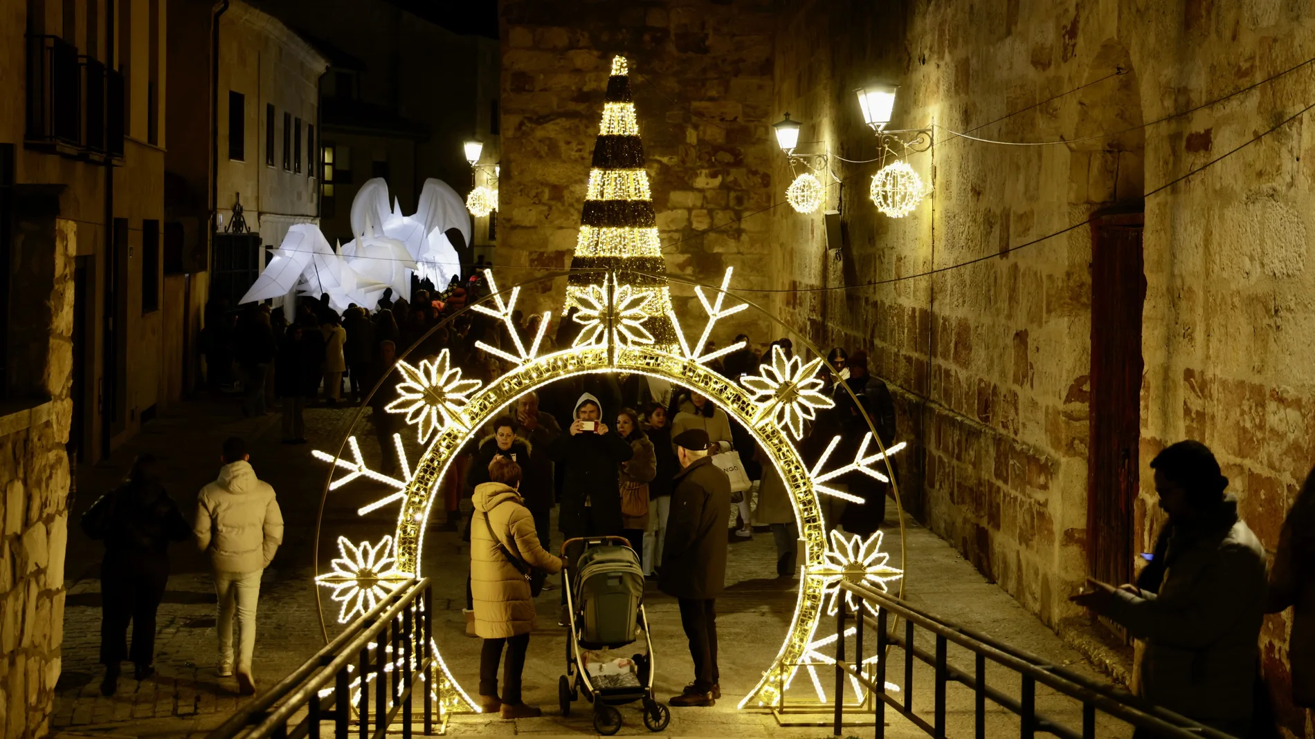 Salamanca ha encendido las luces de Navidad este martes
