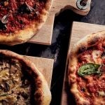 Selección de pizzas de Arrogante, el italiano más sofisticado de Madrid