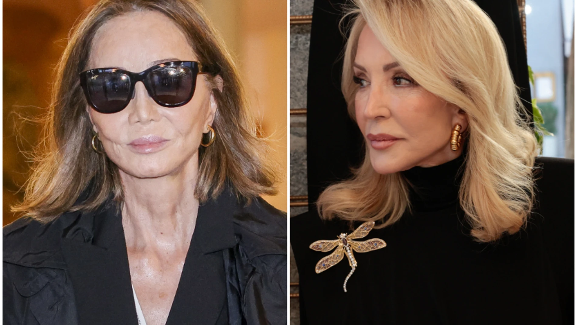 Isabel Preysler y Carmen Lomana