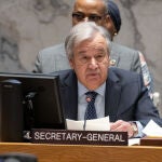 AMP.- O.Próximo.- Guterres apela al Artículo 99 de la Carta de la ONU para alertar de la situación humanitaria en Gaza