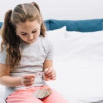 Niña pastillas infantil