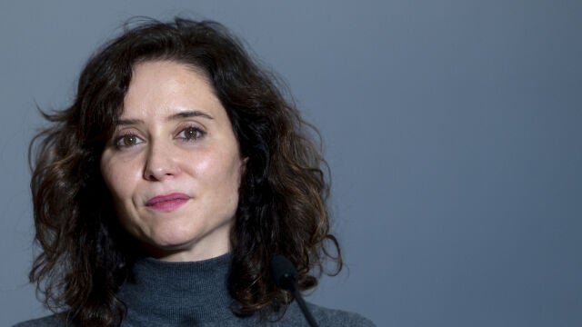 La presidenta de la Comunidad de Madrid, Isabel Díaz Ayuso