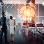 Tecnología, futuro, innovación y concepto de red.