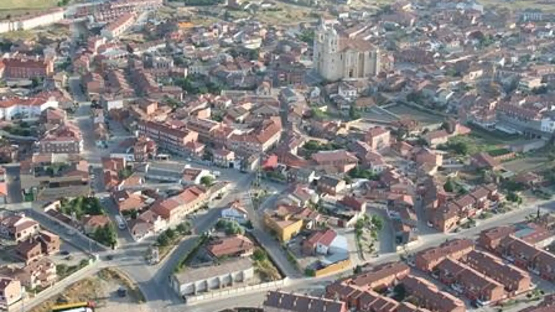 Panorámica de la localidad de Cigales (Valladoldi)