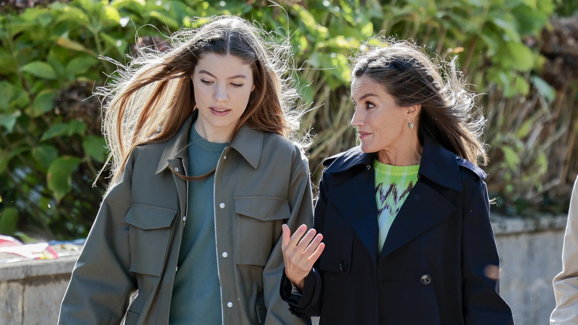 La Reina Letizia y la infanta Sofía