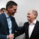 Pedro Sánchez se reúne en Berlín con el canciller alemán, Olaf Scholz