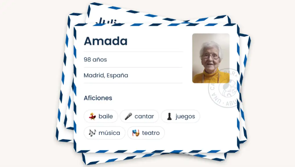 'Una carta para un abuelo'