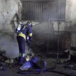 Grave incendio incendio de un hospital cercano a Roma