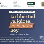 Cartel anunciador de la jornada sobre libertad religiosa en España