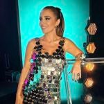 Paula Echevarria con look de fiesta.