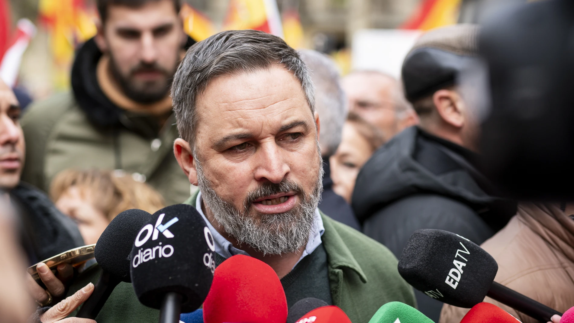 Abascal asegura que "habrá un momento dado" en el que el pueblo querrá "colgar de los pies" a Sánchez