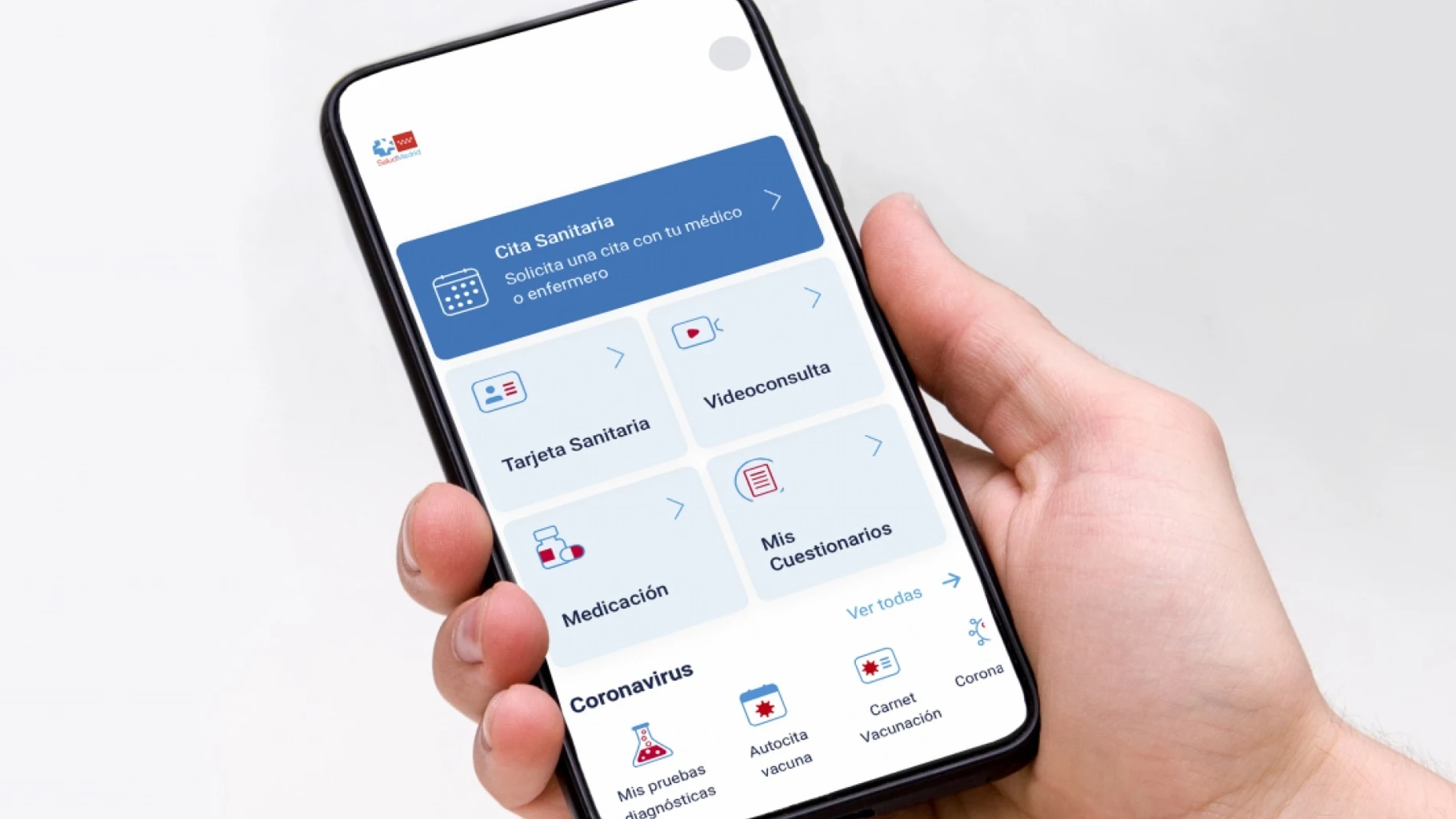 Madrid activa nuevos servicios en su Tarjeta Sanitaria Virtual