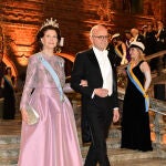 La Reina Silvia de Suecia.