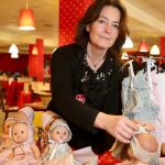 Aline Finat, responsable del mercadillo solidario de La Orden de Malta