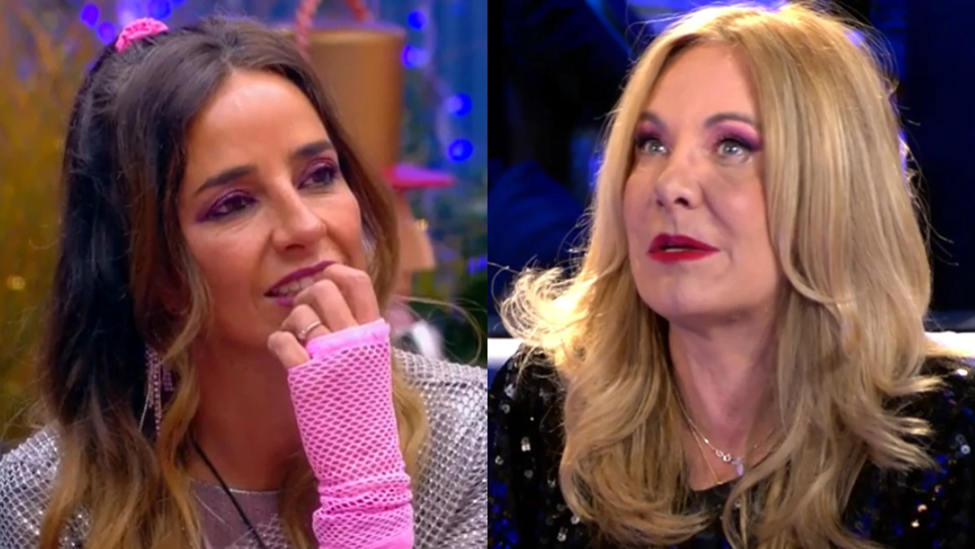 Carmen Alcayde y Belén Rodríguez, concursante y colaboradora de 'GH VIP'