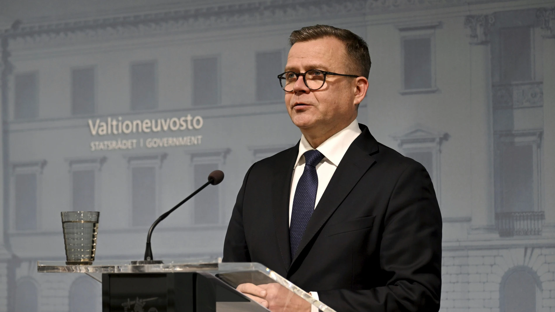 El primer ministro finlandés, Petteri Orpo