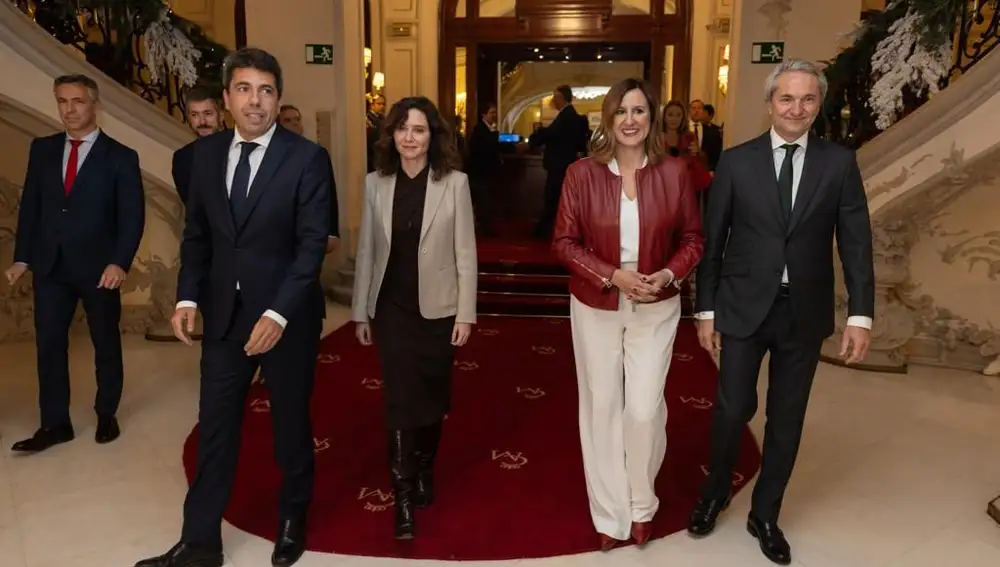 Carlos Mazón, Díaz Ayuso, María José Catalá, Manuel Broseta