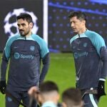 UEFA Champions League - Barcelona training session