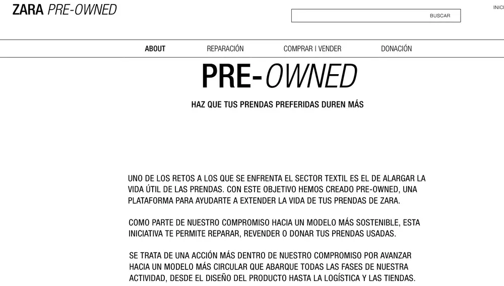 Así es el nuevo Zara de segunda mano.