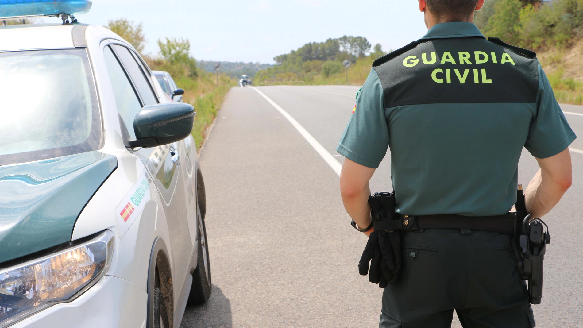 Un agente de la Guardia Civil en un control.GUARDIA CIVIL (Foto de ARCHIVO)04/08/2021