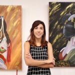 La artista Irene Velasco
