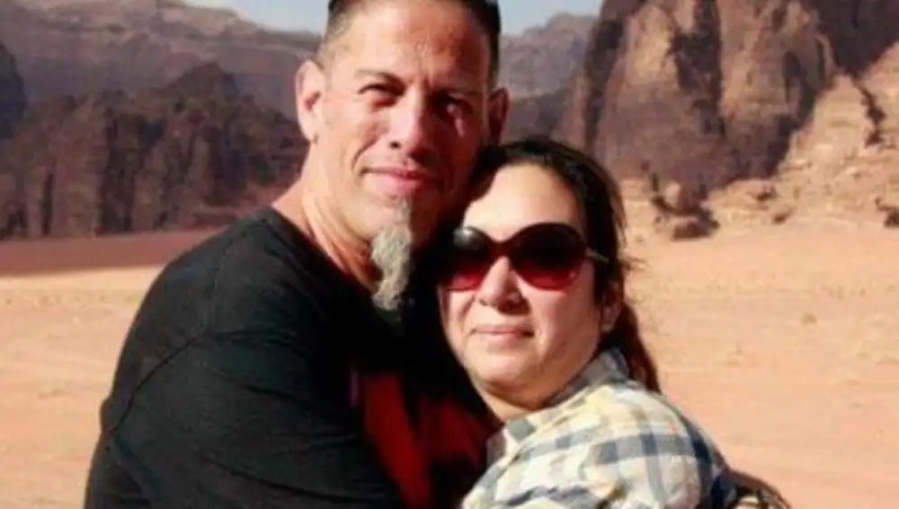 Karina, secuestradas por Hamas y ya liberada y su marido Ronen que también fue secuestrado, pero a él lo mataron. Su cadáver sigue en gaza