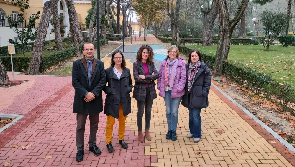 Javier García, Virginia Lope, Adela Castelló, Marina Pollán y Emma Ruiz, del Centro Nacional de Epidemiología del ISCIII y del CIBERESP