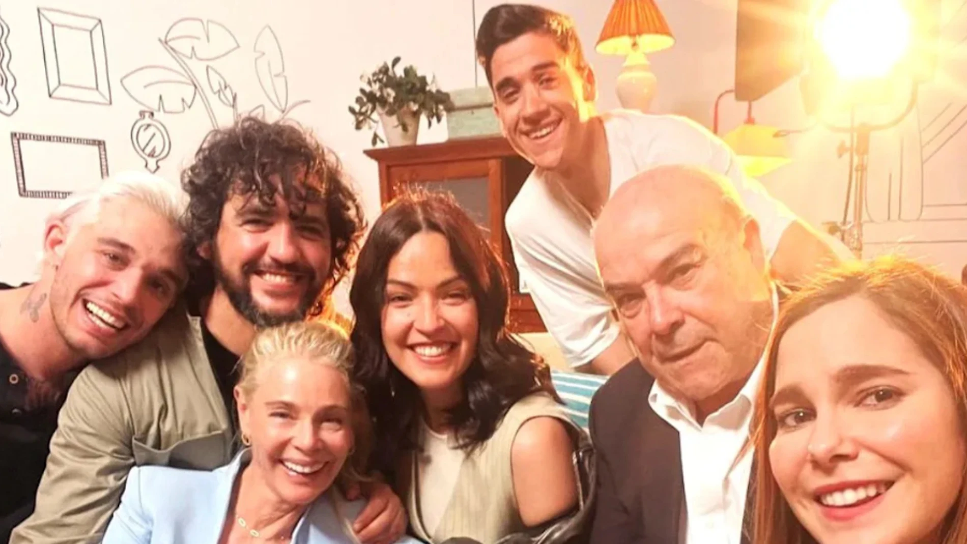 La familia ficticia 'Los Serrano'
