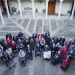 Los residentes de la Cardenal Marcelo disfrutan de la Navidad de Valladolid