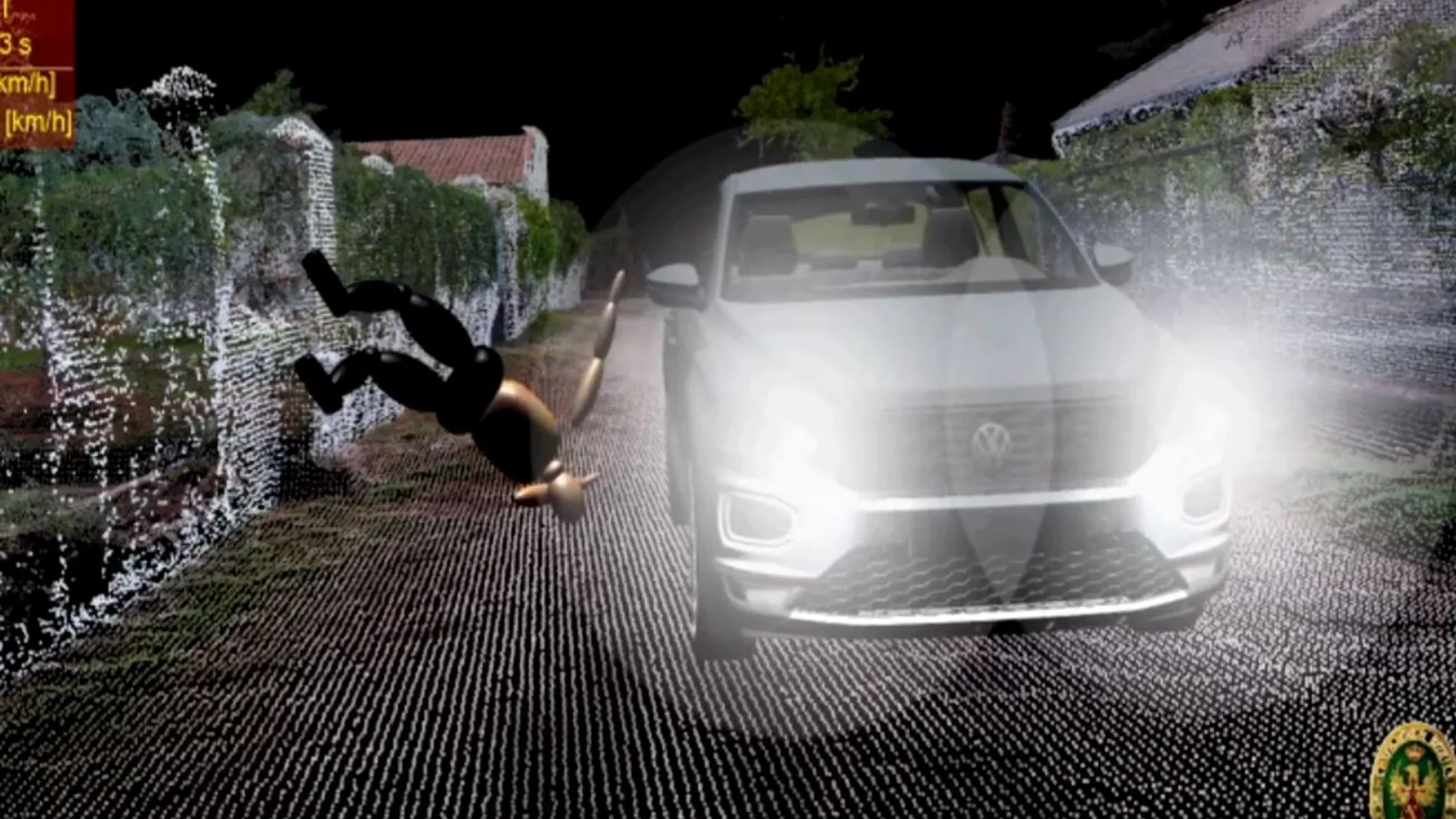 La Guardia Civil recrea en un vídeo el atropello de Traspinedo