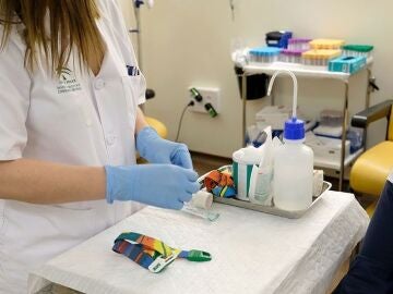 Enfermera del Servicio Andaluz de Salud (SAS)