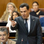 Segunda jornada de Pleno en el Parlamento de Andalucía