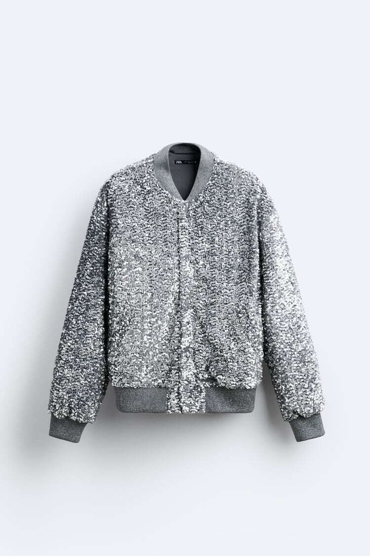 Bomber lentejuelas.