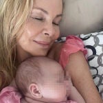 Ana Obregón junto a su nieta