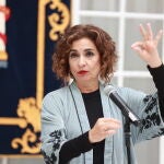 La vicepresidenta del Gobierno, María Jesús Montero