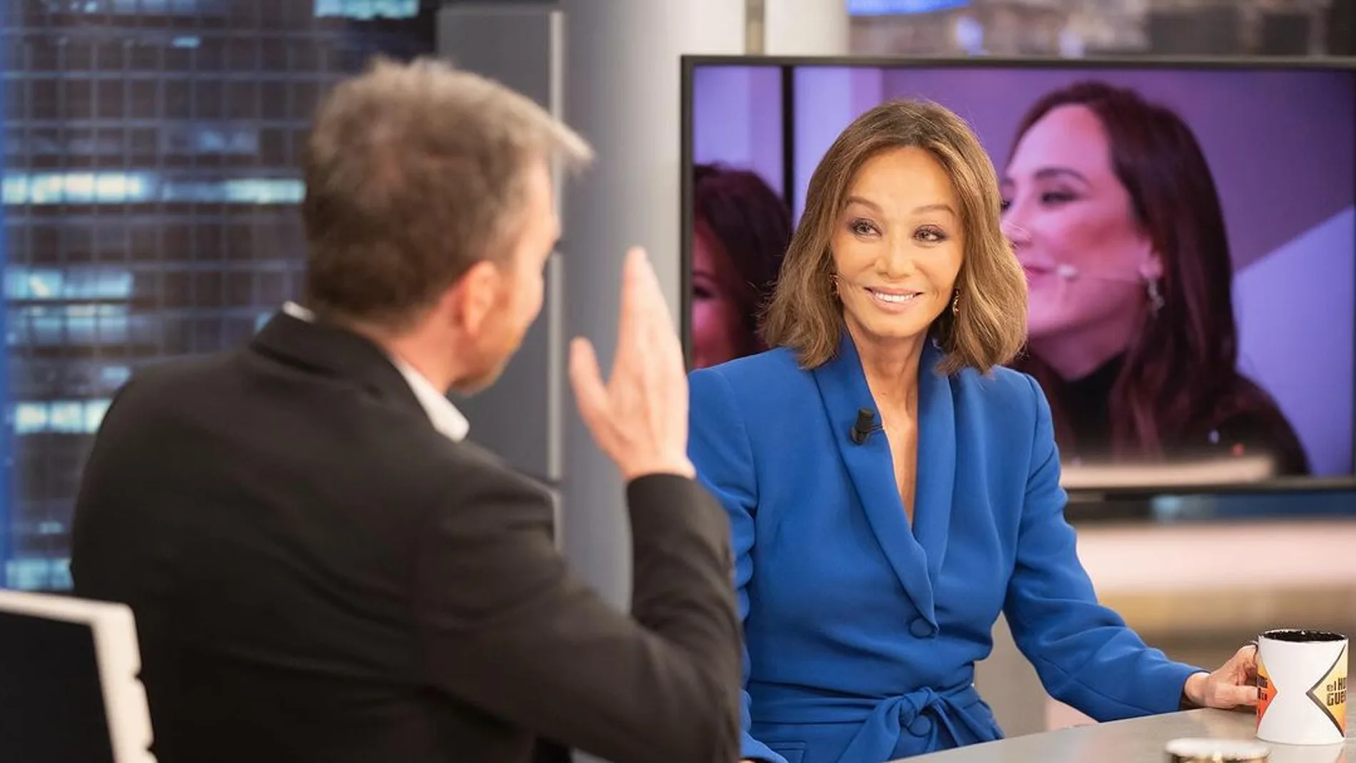 El look de Isabel Preysler en 'El Hormiguero'.