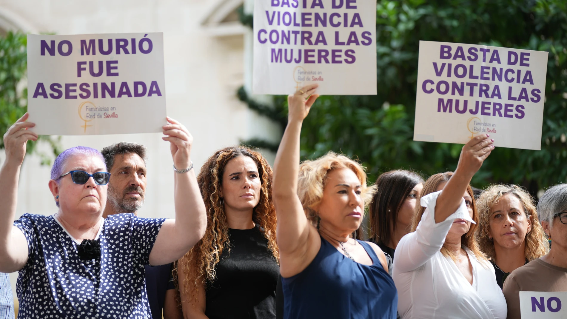 Protesta contra la violencia de género