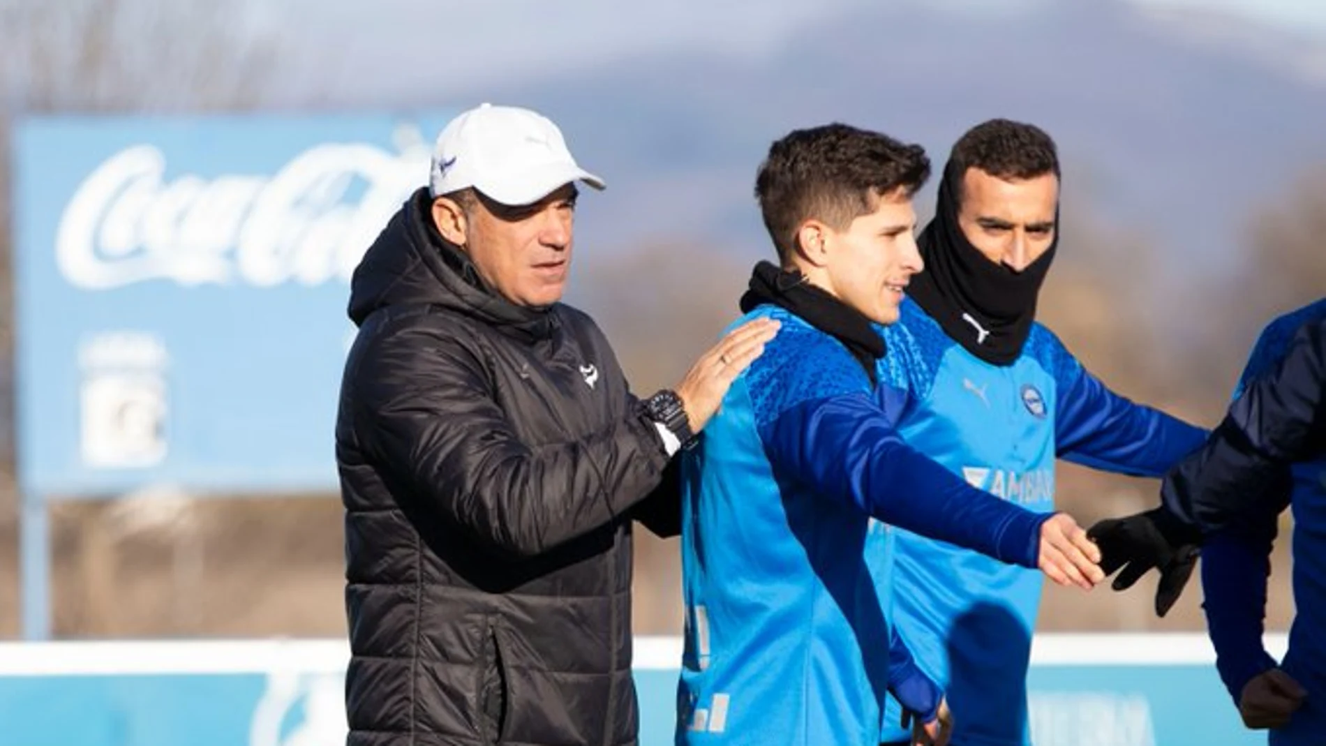 Luis García Plaza, entrenador del Alavés