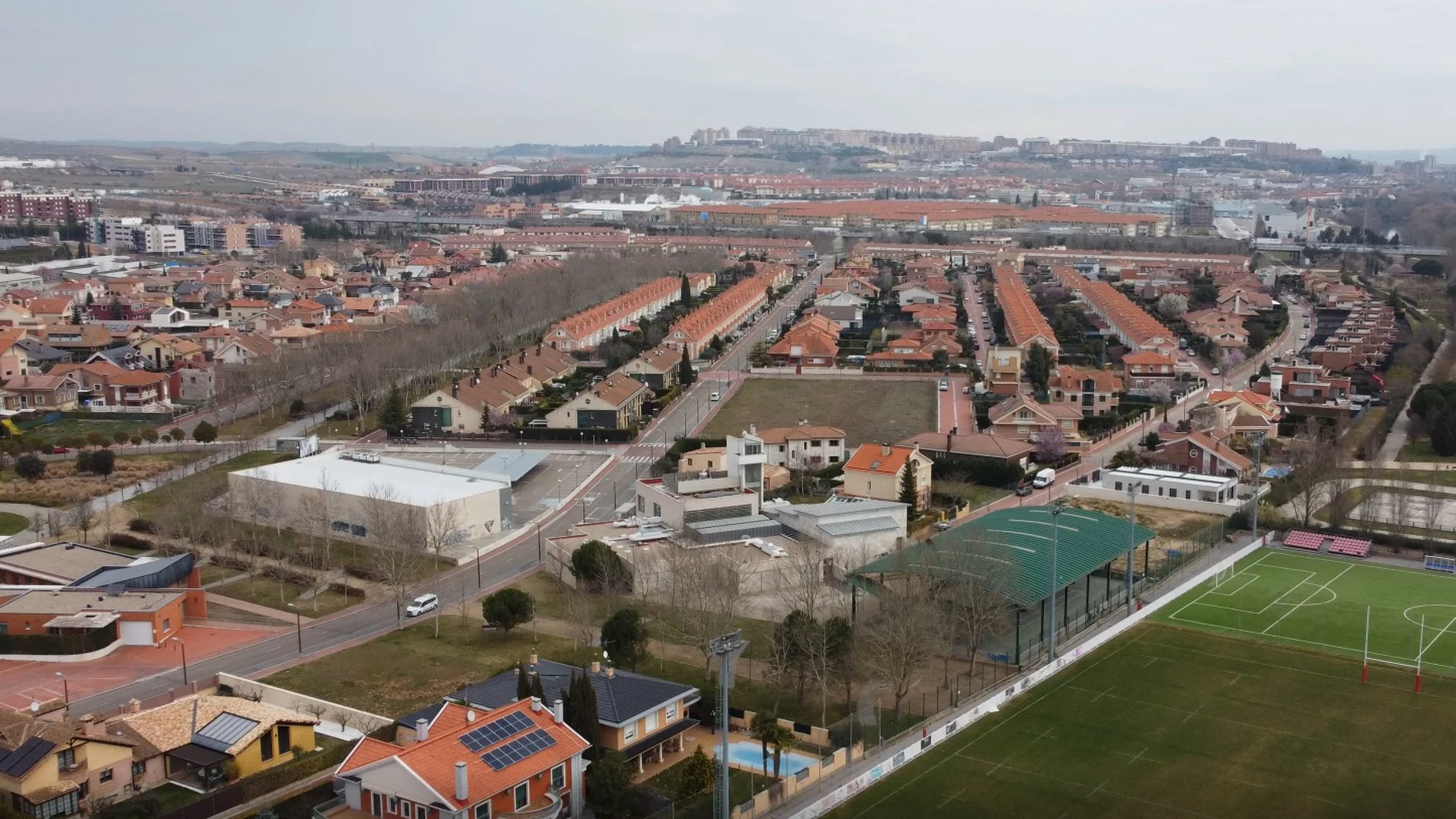 Vista áerea de Arroyo de la Encomienda