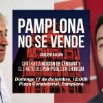 UPN convoca una manifestación contra la entrega de Pamplona a Bildu