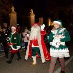 Papá Noel recorre las calles de Valladolid 