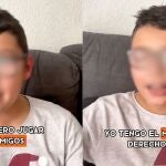 Captura del vídeo "Lo que piensa un niño con discapacidad de la exclusión que sufre en las invitaciones de cumpleaños" 