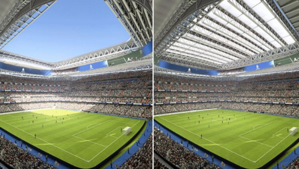 Cubierta retráctil del Nuevo Bernabéu