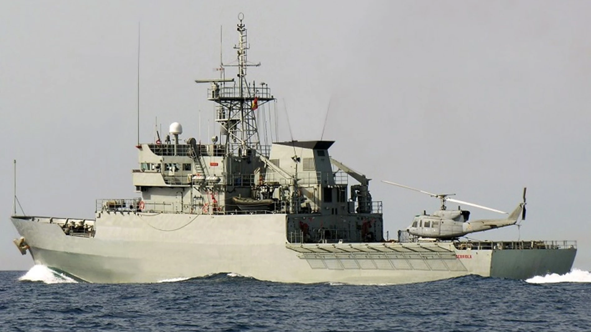 El patrullero Centinela de la Armada española