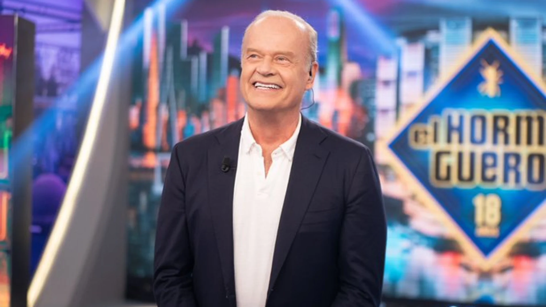 Kelsey Grammer se emociona en 'El Hormiguero' hablando de surf: "Sufrí un infarto practicándolo en Hawái y sobreviví"