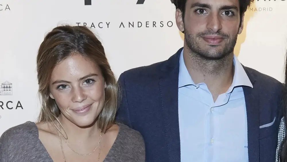 Carlos Sainz Jr e Isabel Hernáez
