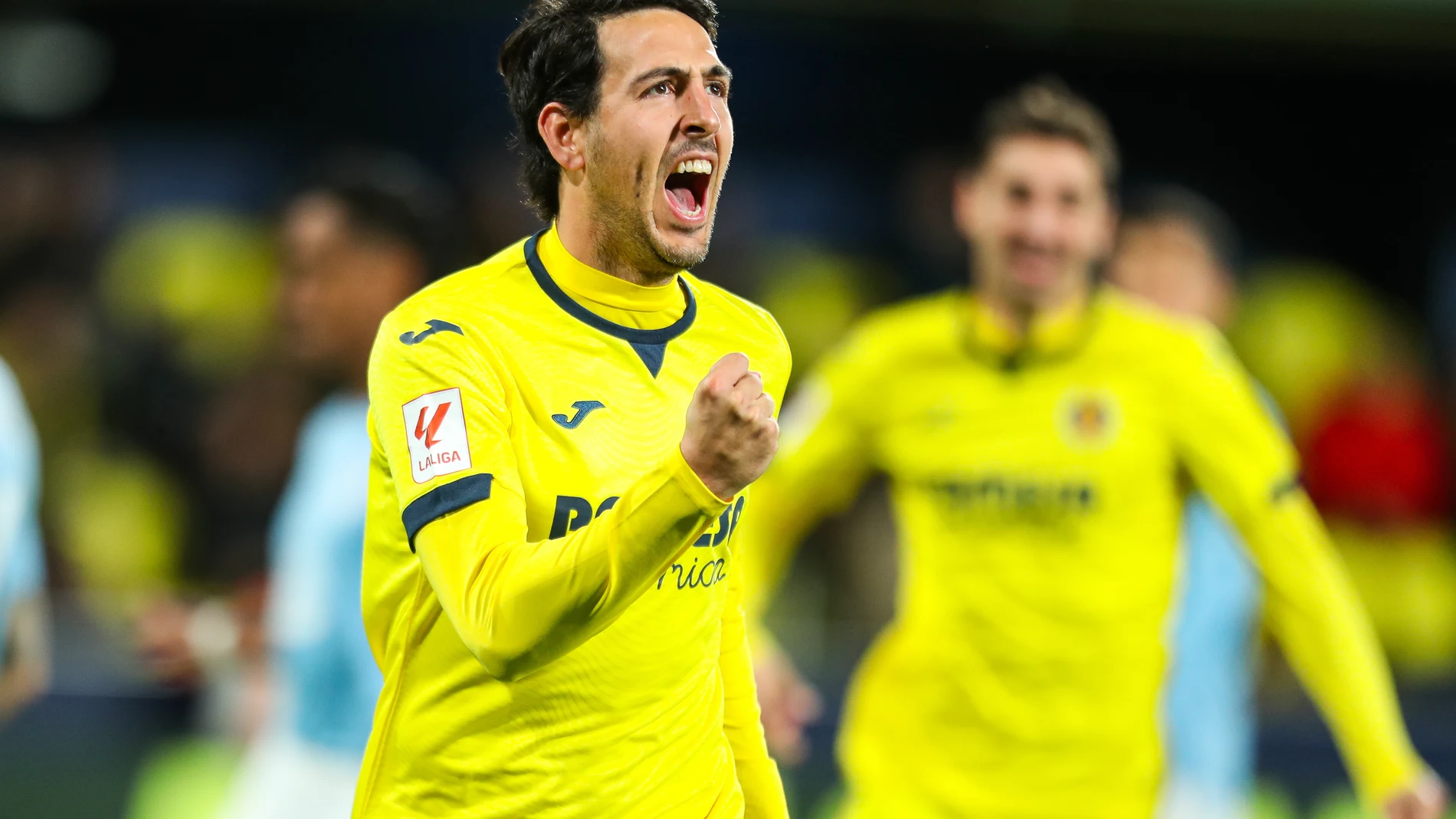 Dani Parejo of Villarreal celebrates a goal during the spanish league, La Liga EA Sports, football match played between Villarreal CF and RC Celta de Vigo at Estadio de la Ceramica on December 20, 2023, in Villarreal, Spain. AFP7 20/12/2023 ONLY FOR USE IN SPAIN