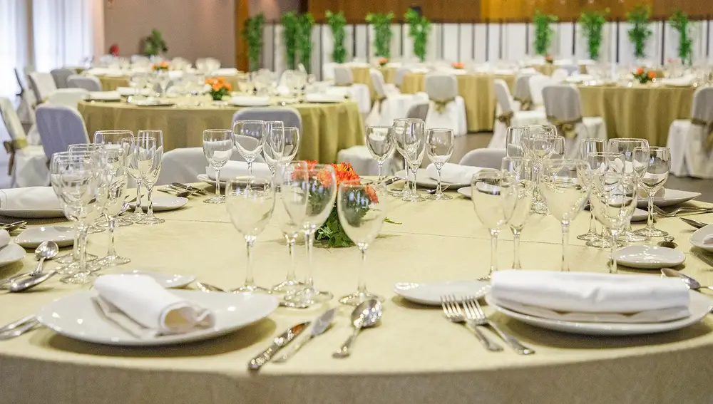 Uno de los salones disponibles para eventos