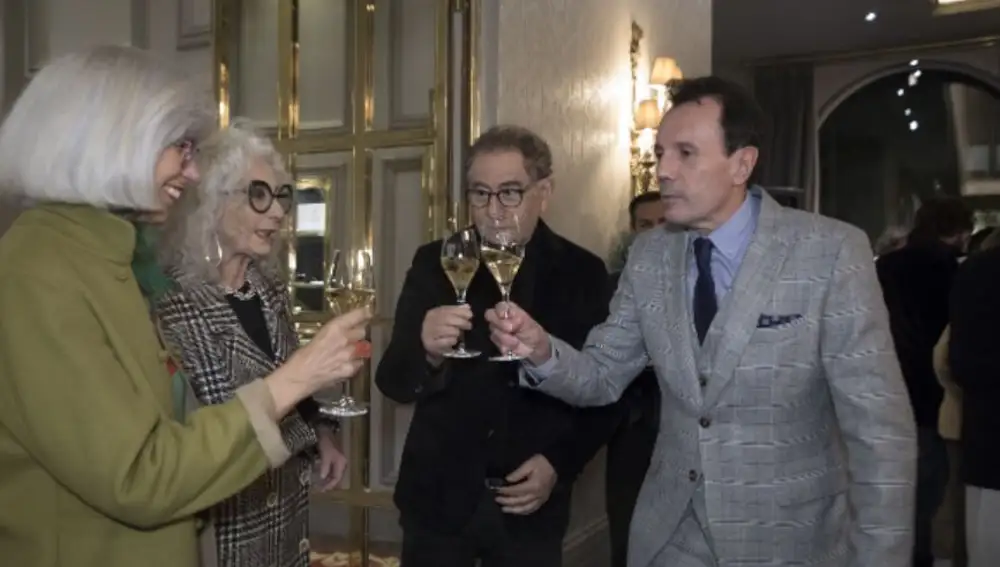 Roberto Verino, Candela Cort y Jesus Maria Montes Fernandez.