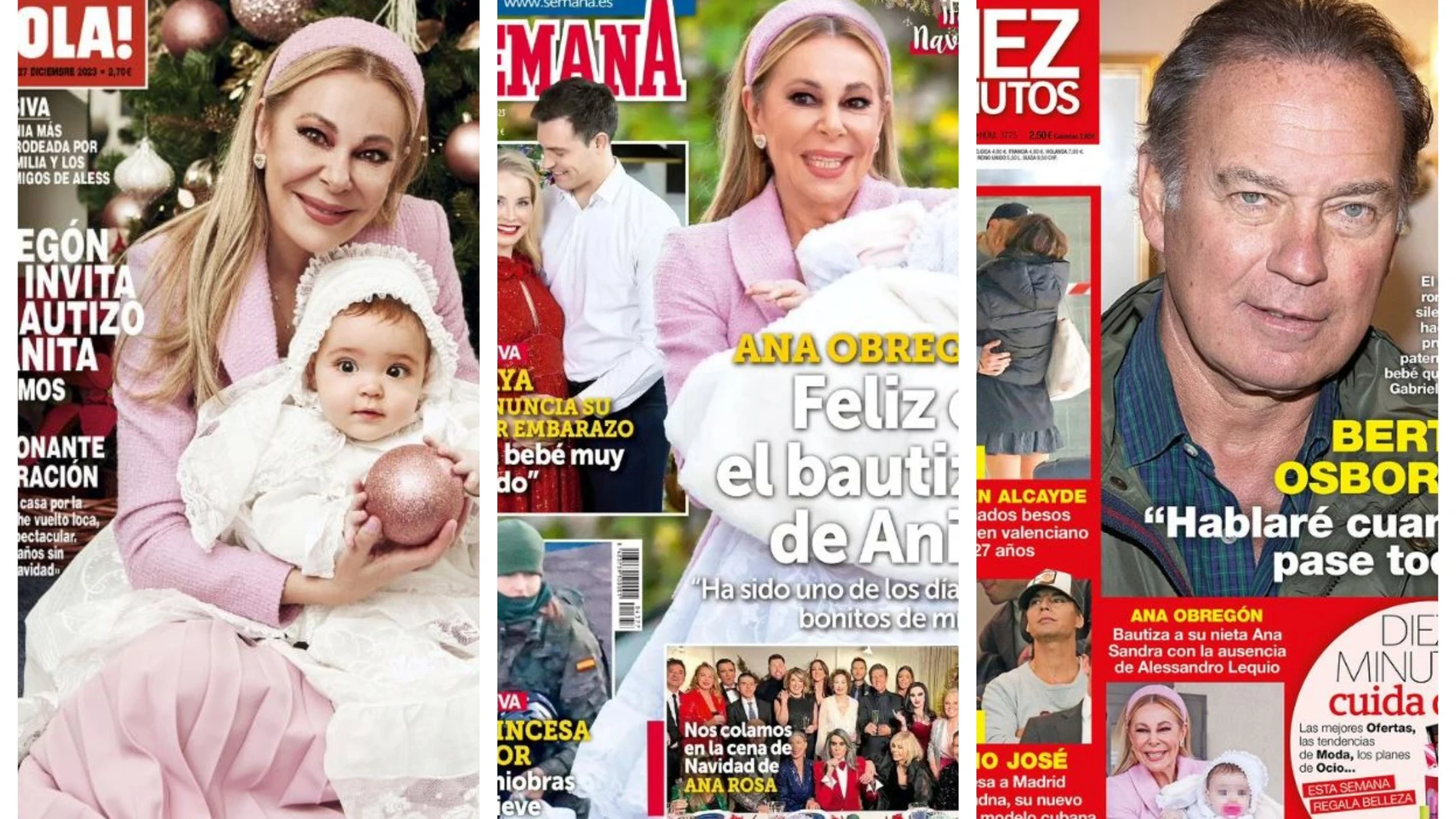 Collage revistas del corazón 20 diciembre 2023